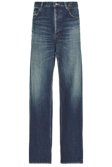 High Rise Wide Leg Jean