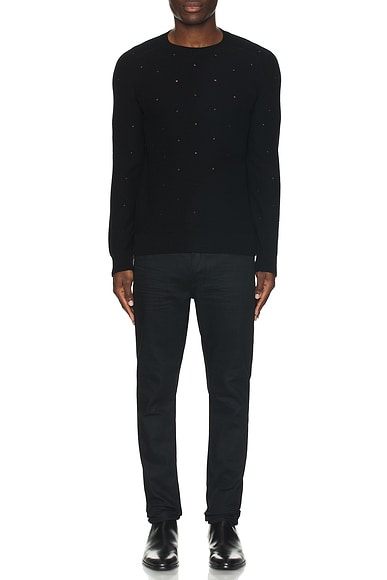 Pull Col Rond Manche