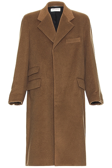 Manteau Coat in Brown