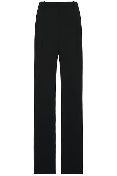 Shop Saint Laurent Pantalon In Noir