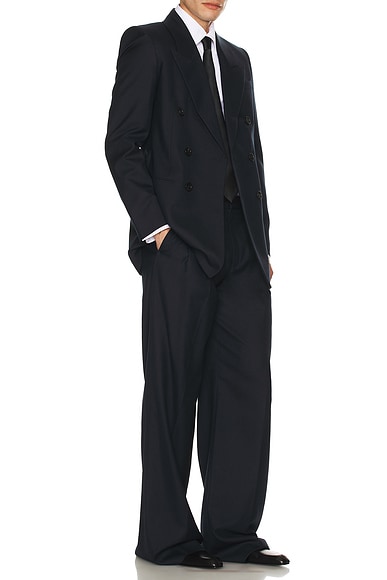 Pantalon Taille Haute 2 Plis Fit Allure