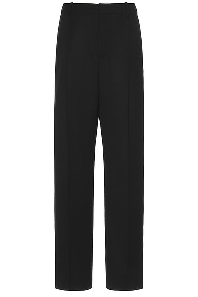 Saint Laurent Tuxedo Pant in Black