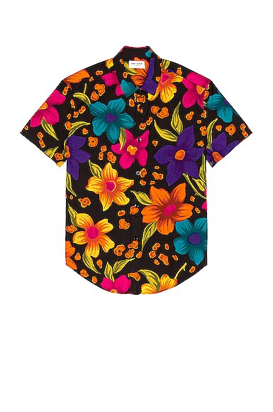 Pierre-Louis Mascia Button Down Shirt in Multi | FWRD