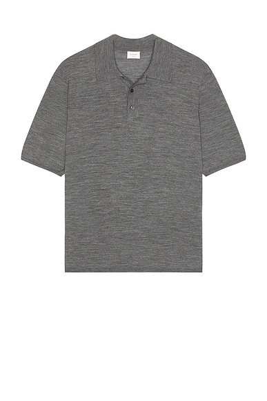 Saint Laurent Polo in Grey