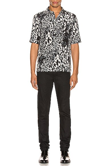 SAINT LAURENT Short Sleeve Shirt,SLAU-MS99