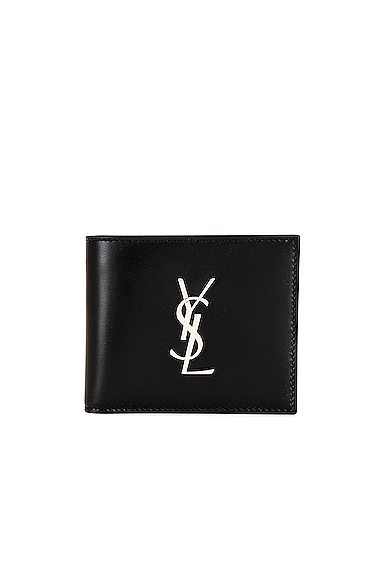 Saint Laurent Wallet in Black