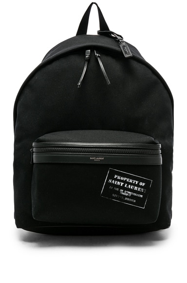 Canvas Property Backpack
