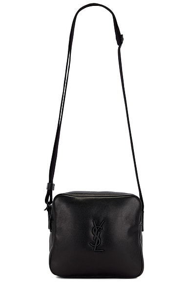 ショルダーバッグ SAINT LAURENT Men Shoulder bag Black 8210032R20E 1000 Saint Laurent Shoulder Bag in Black | FWRD