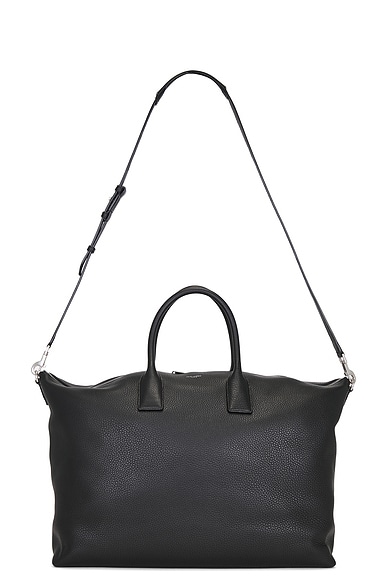 Saint Laurent Bowling Tote in Black