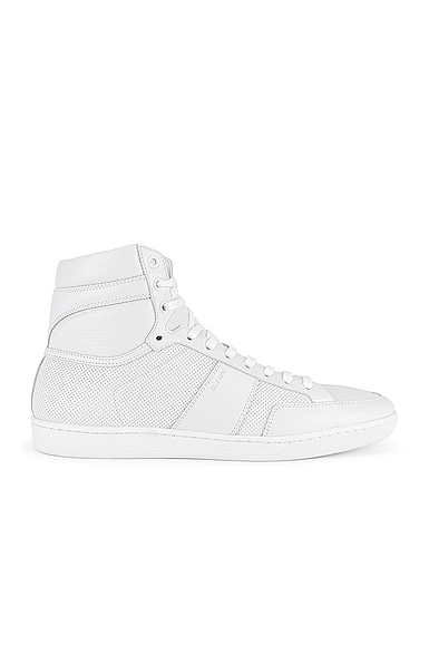 Saint Laurent SL/10H Sneaker in White