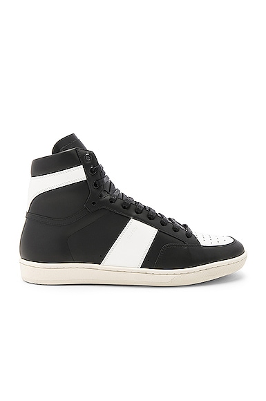 Signature Court Classic SL/10H Leather High Top Sneakers