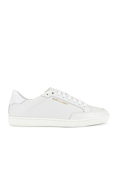 Saint Laurent SL/10 Low Top Sneaker in White | FWRD Saint Laurent SL/10 Low Top Sneaker in White | FWRD