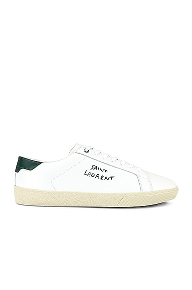 Saint Laurent - Man - Blanc Optique/Nero - Sneaker