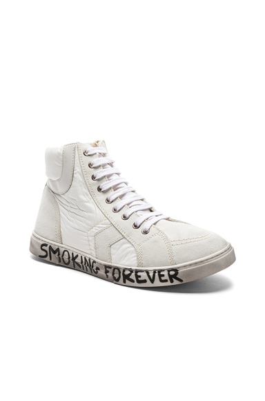 Smoking Forever High Top Sneakers