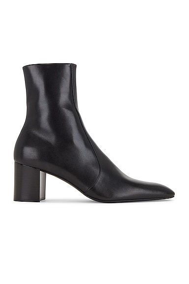 Saint Laurent Gianni 70 T Holly Boot in Nero