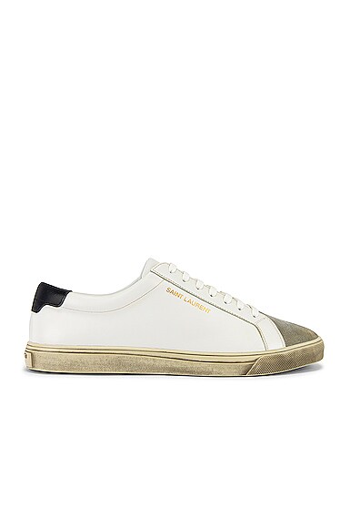 SAINT LAURENT ANDY LOW TOP SNEAKER,SLAU-MZ88