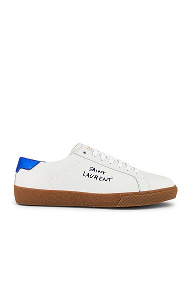 SAINT LAURENT SL06 SIGNA LOW TOP SNEAKER,SLAU-MZ91