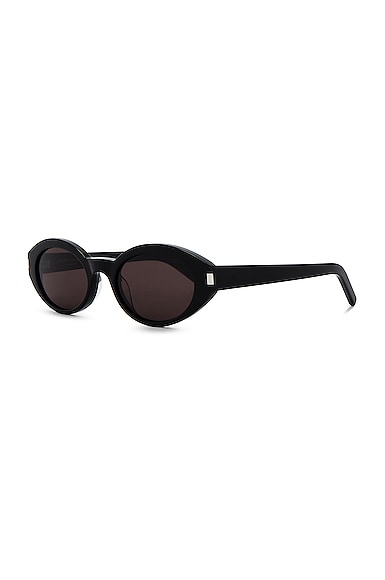 SAINT LAURENT Sunglasses SL536 001 Black Gold 2023