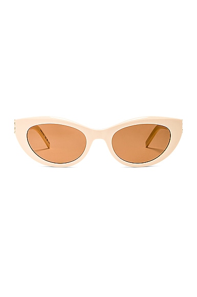 Saint Laurent SL M115 Sunglasses in Ivory