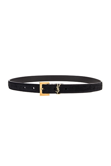 Light Suede Belt