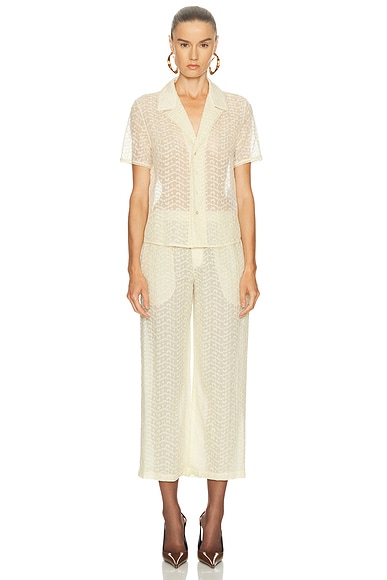 Short Sleeve Jumpsuit