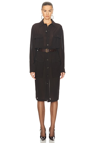 Midi Shirt Dress