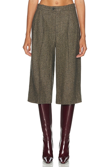 Wool Tailored Bermuda Short