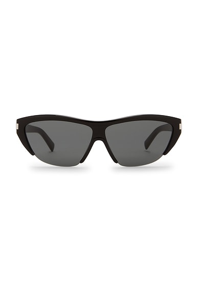 Saint Laurent Cat Eye Sunglasses in Black