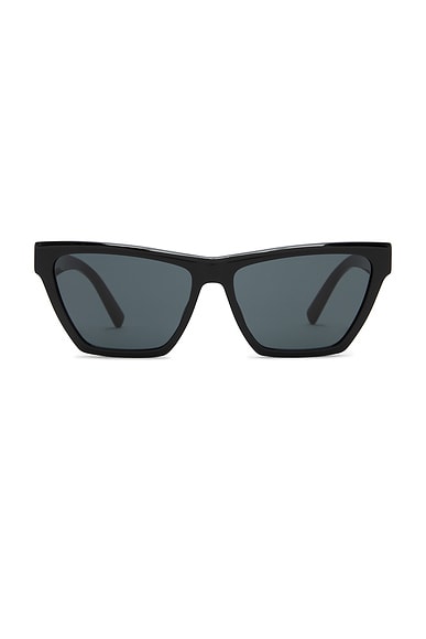 Cat Eye Sunglasses in Black