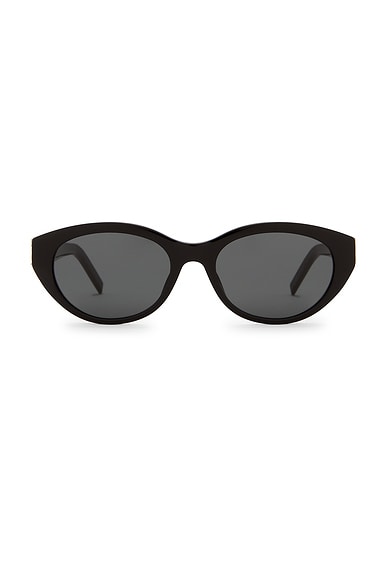Cat Eye Sunglasses in Black