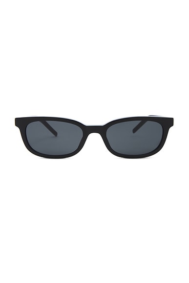 Saint Laurent Monogram Hinge XS Cat Eye Sunglasses in Black
