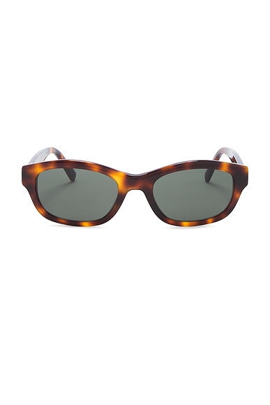 Monogram YSL Triangle Rectangular Sunglasses