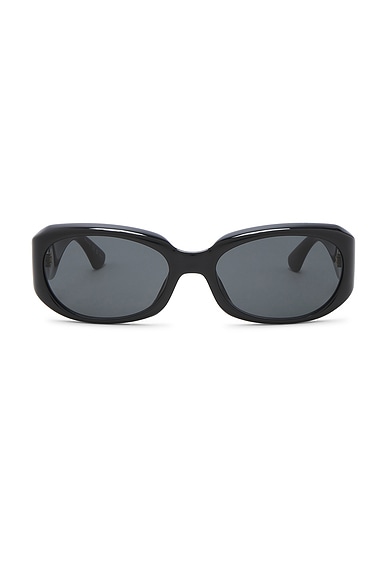 Bold Injected Rectangular Sunglasses