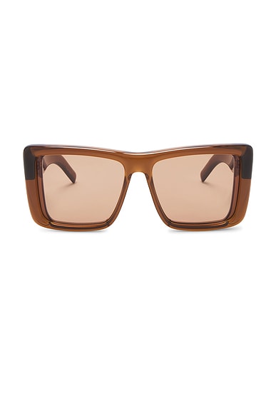 Vintage Logo Plump Rectangular Sunglasses