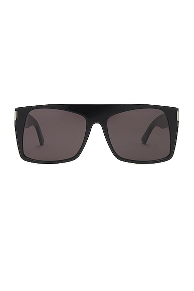 Saint Laurent Vitti Sunglasses In Black