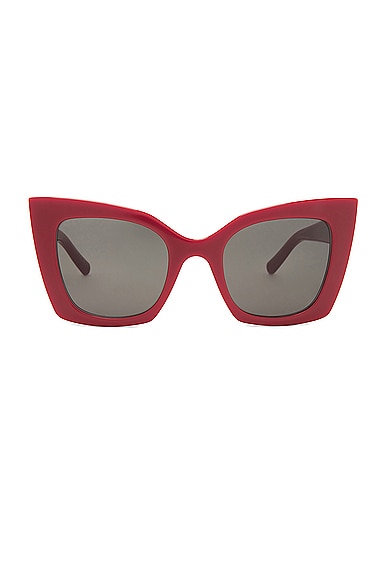 Cat Eye Sunglasses in Red