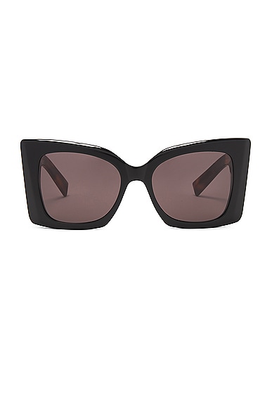 Saint Laurent Blaze Sunglasses in Black & Havana