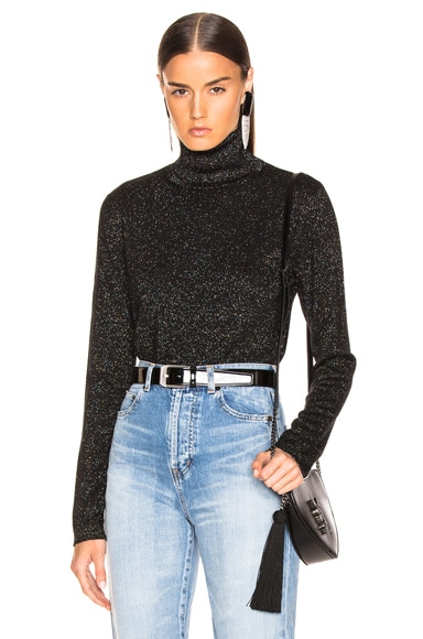 Lurex Turtleneck Sweater