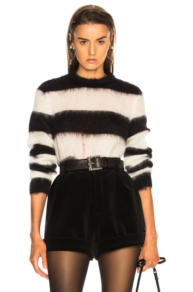 Mohair Chevron Sweater