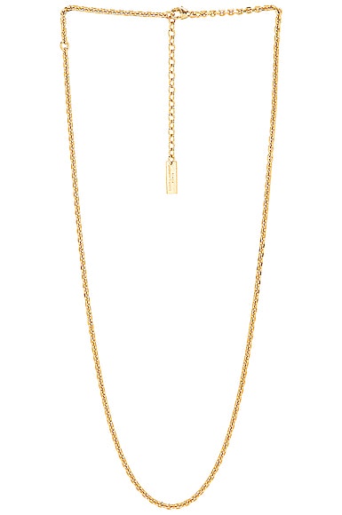 Saint Laurent Chain Necklace in Gold