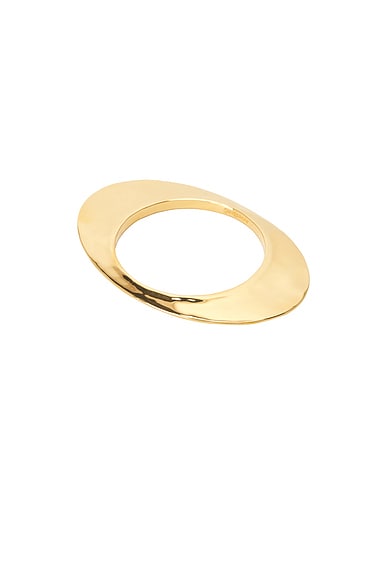 Oval Bangle Bracelet