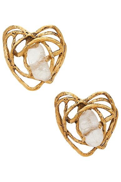 Heart & Rope Earrings