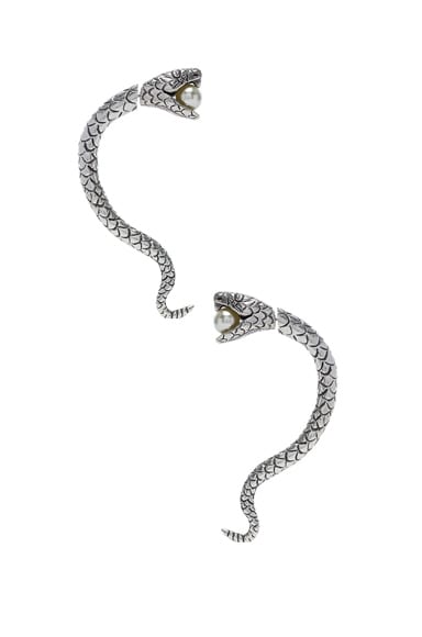 Ysl snake earrings Clearance