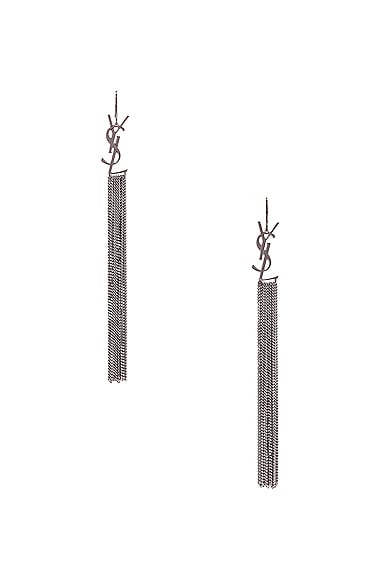 Monogram Chain Earrings