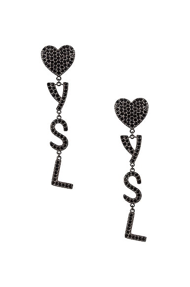 YSL Heart Earrings