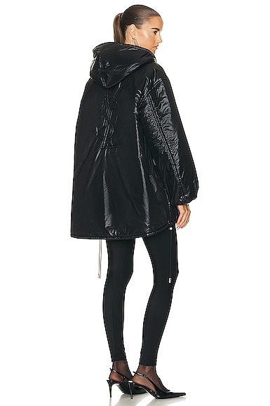 Saint Laurent Half Zip Jacket in Noir