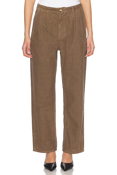 Saint Laurent Straight Leg Pant in Paris Beige