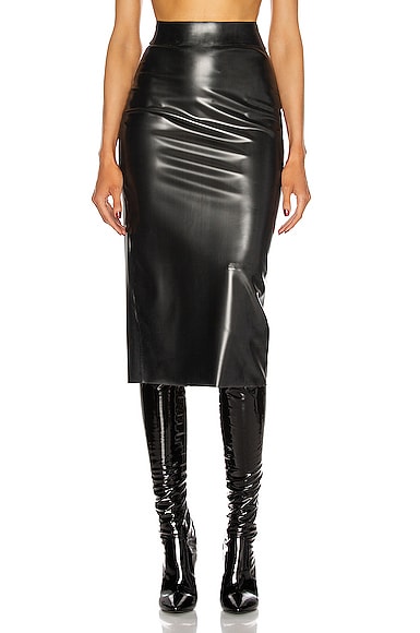 スカート Saint Laurent FW25 Skirts (783896 Y001W1000) Satin crepe long skirt | Saint Laurent | OTTODISANPIETRO
