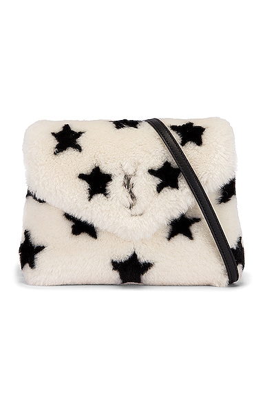 Toy Loulou Star Shearling Pouch Bag
