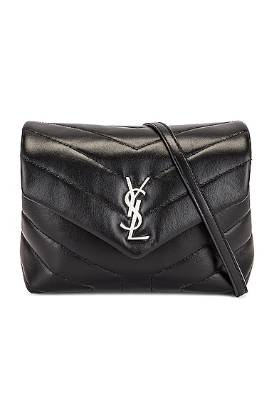 Saint Laurent Toy Loulou Bag in Nero